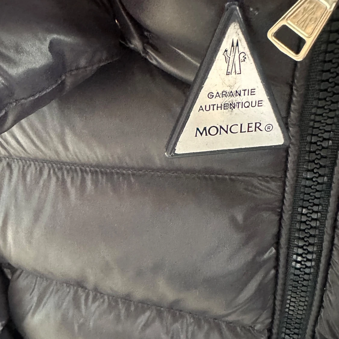 Blå moncler Maya giubbotto jacka - 3