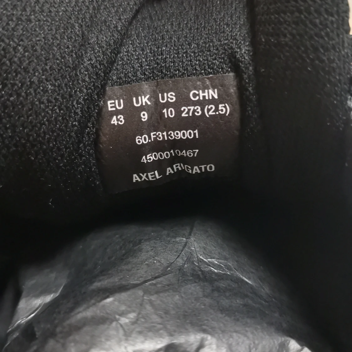 Svarta sneakers Axel Arigato x GmbH - 3