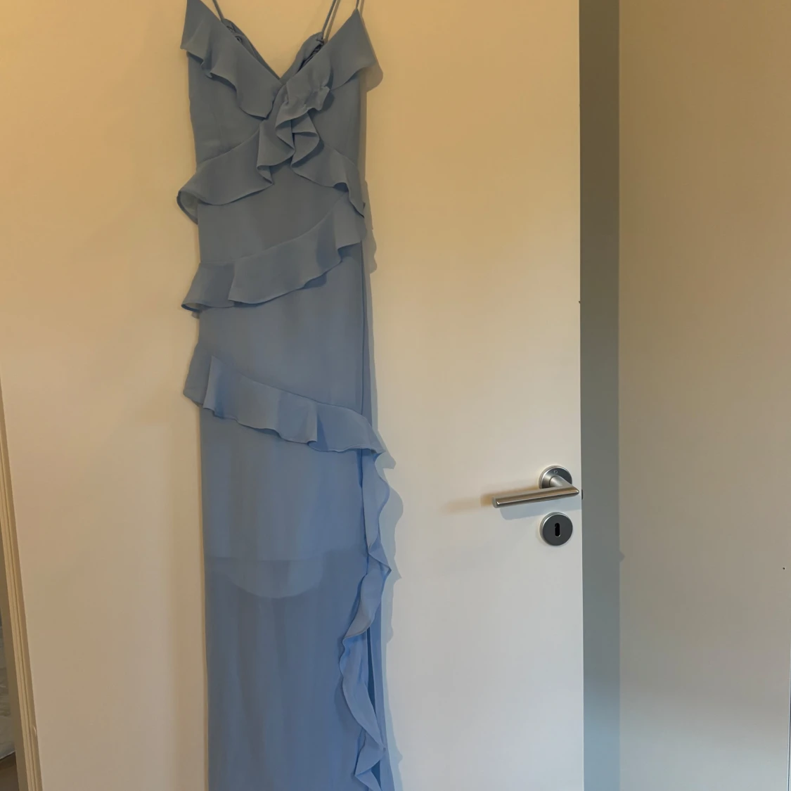 Ljusblå långklänning från Vero Moda