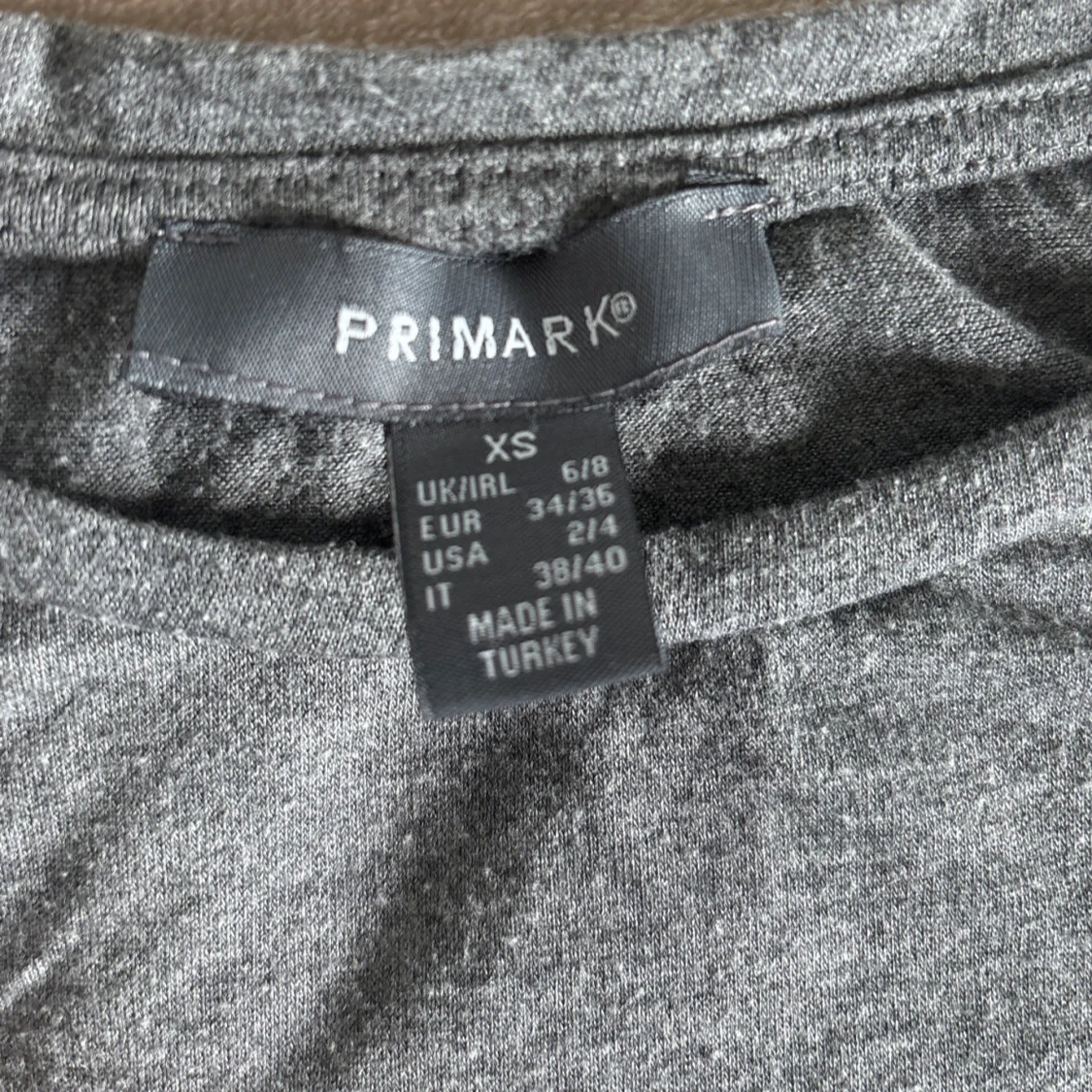 Grå långärmad tröja Primark XS - 1