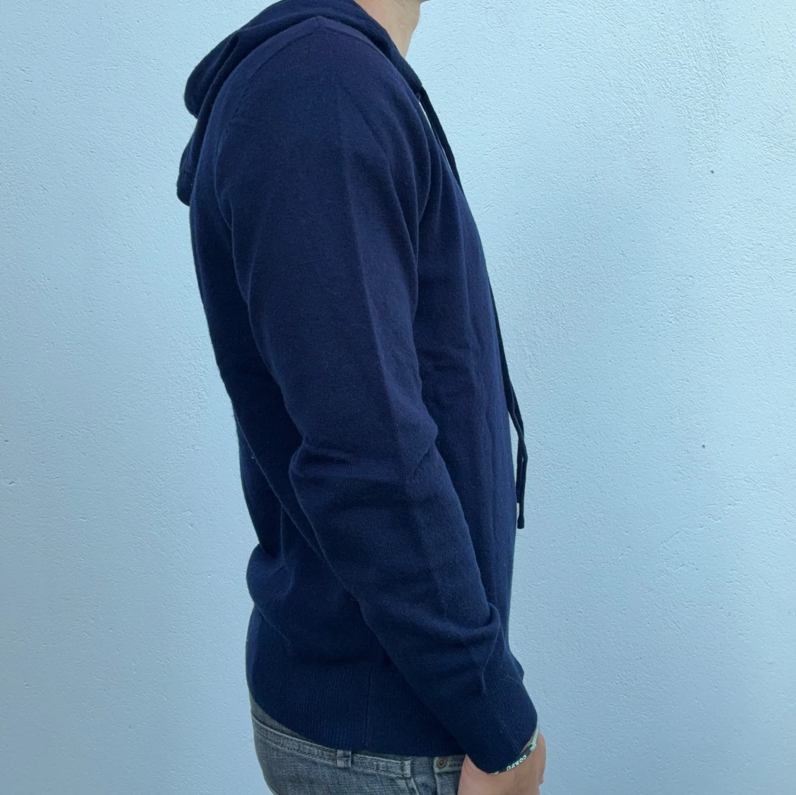 Kashmir/Merino hoodie - 1