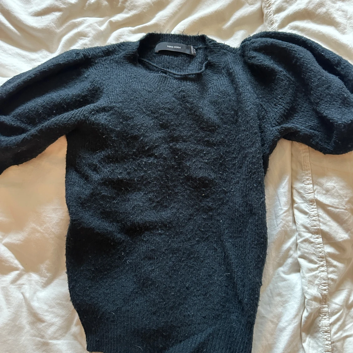 Svart stickad topp från Vero Moda - 2