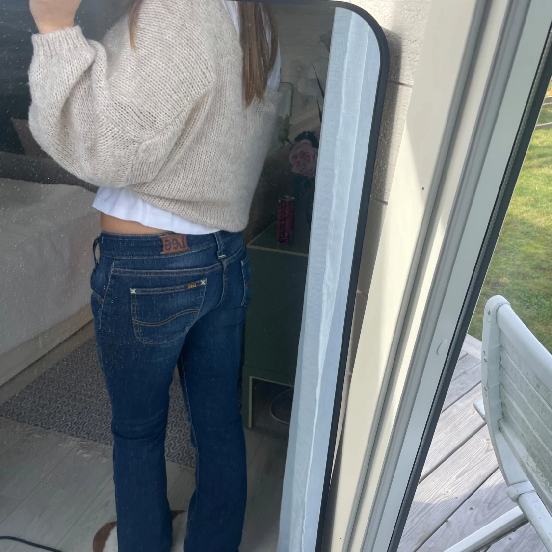 Jeans lowwaist utsvängda lågmidjade bootcut  - 2