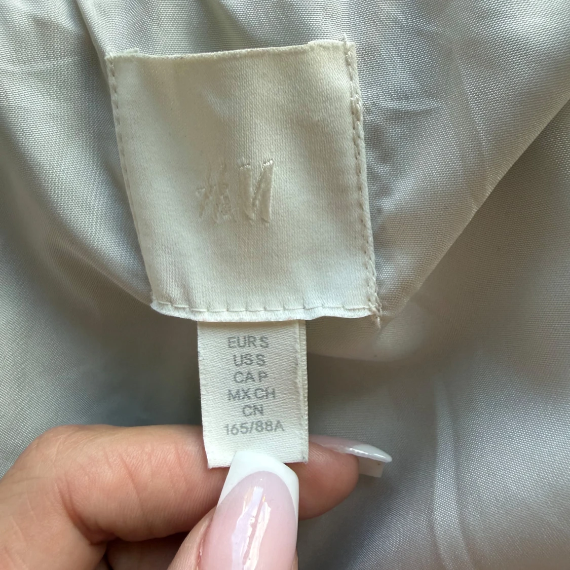 Vit och svart fleeceväst från H&M - 3