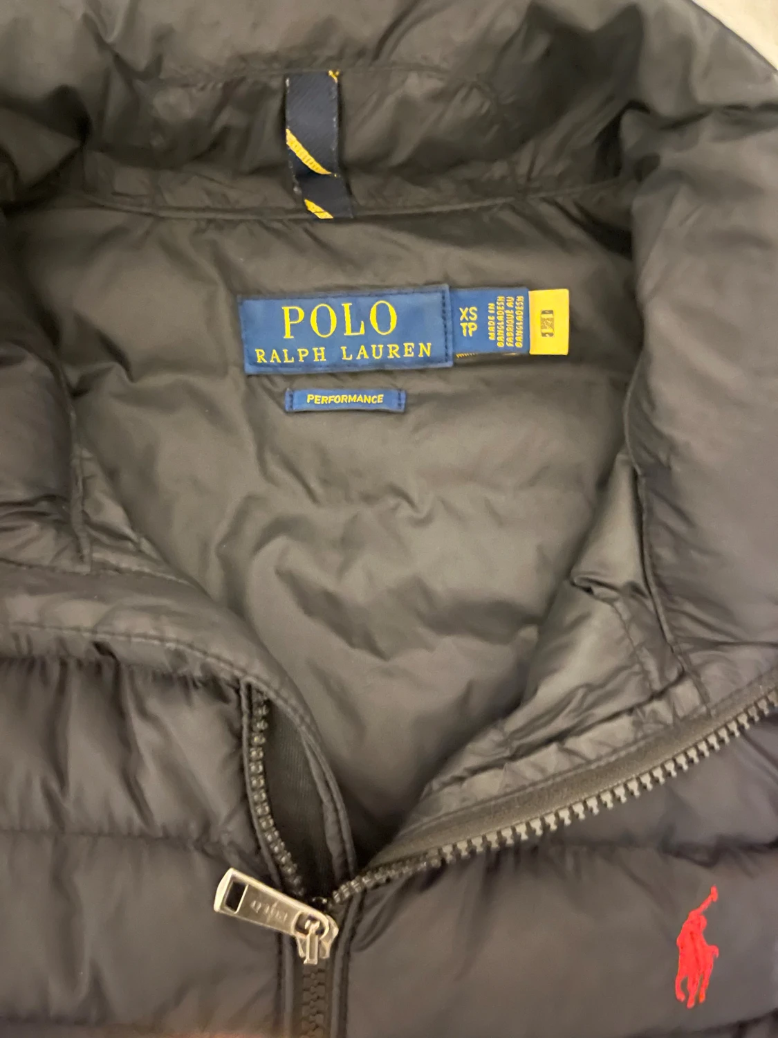 Marinblå dunväst från Ralph Lauren  - 3