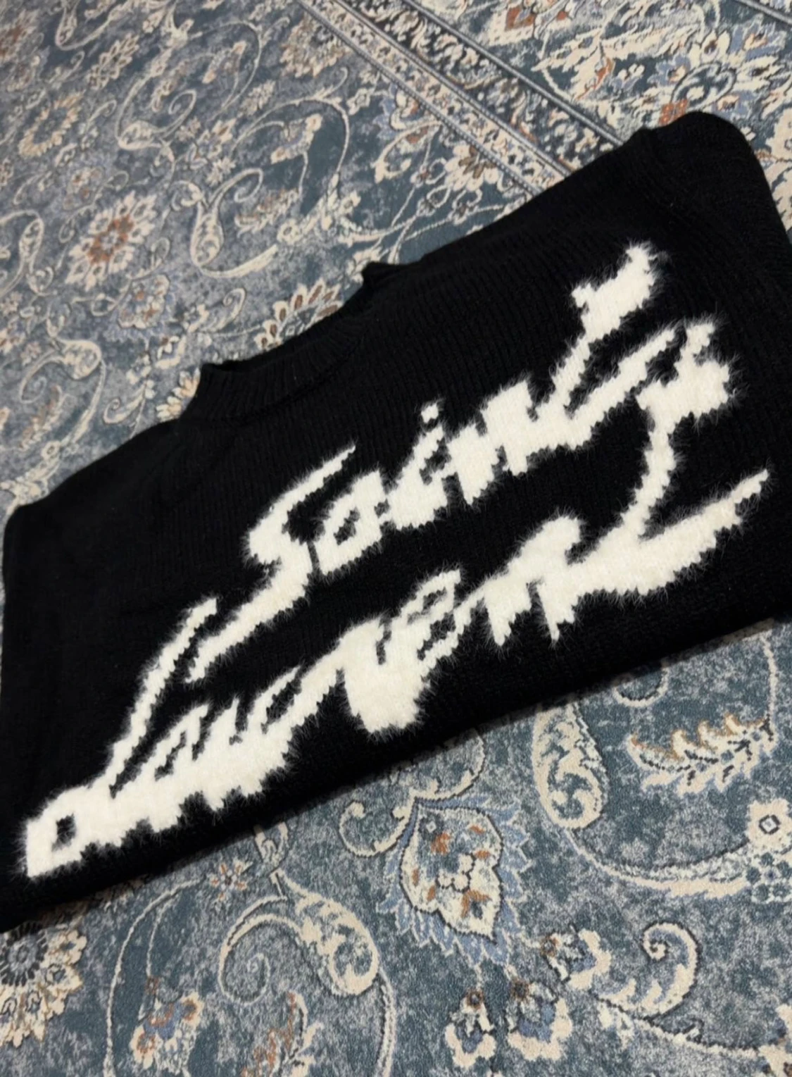 Svart Saint Laurent tröja  - 3