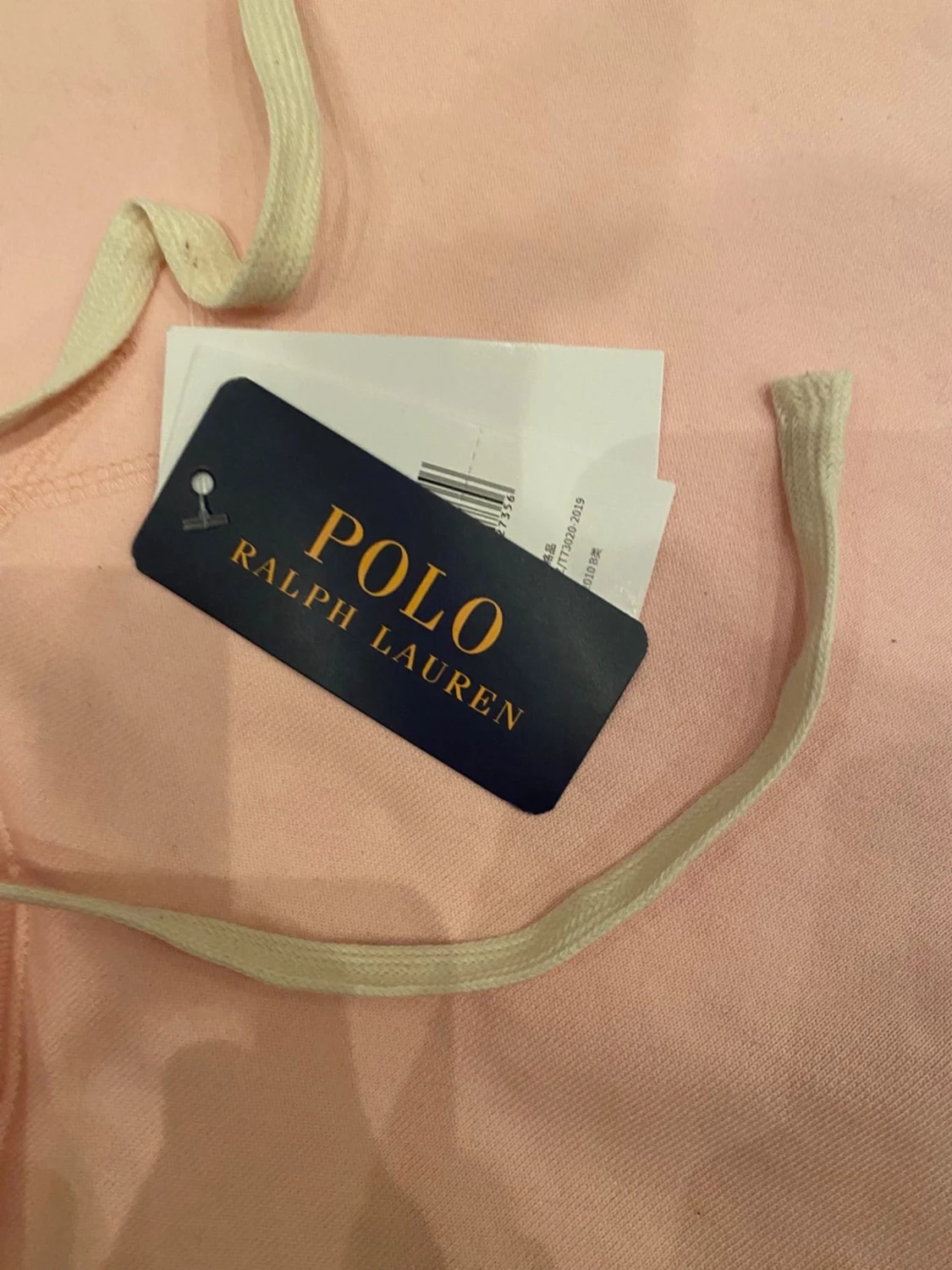 Ljusrosa hoodie från Polo Ralph Lauren - 1