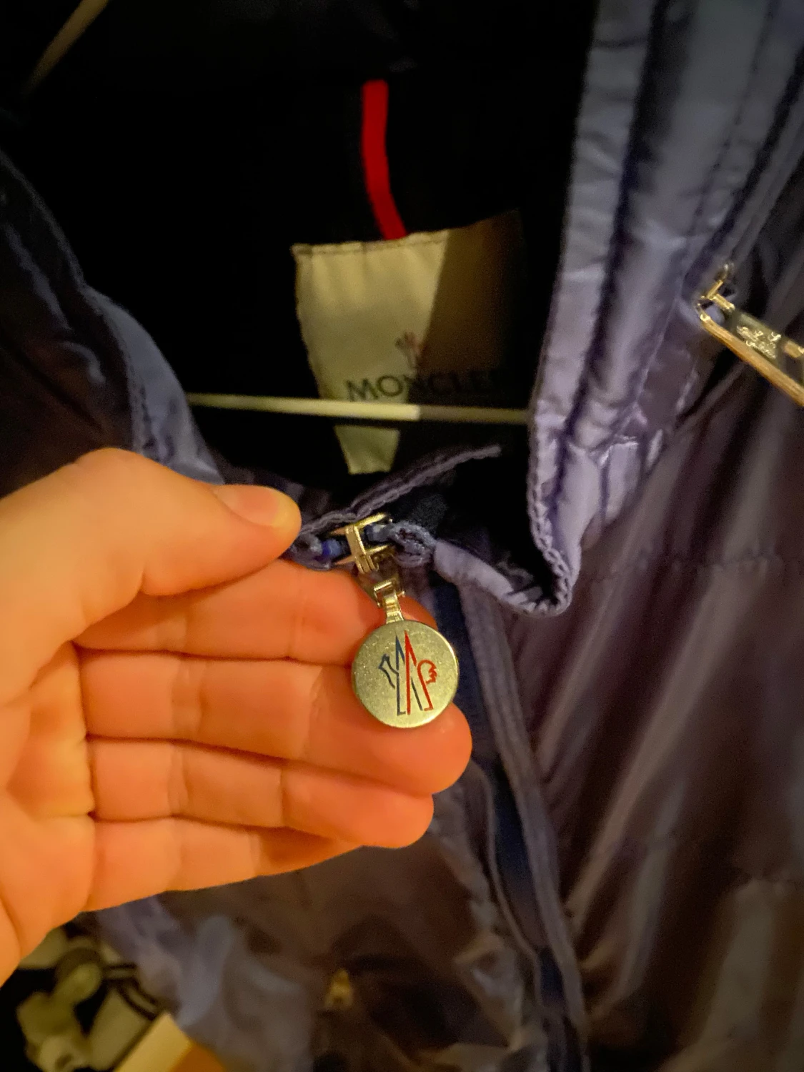 Blå vindjacka från Moncler - 2