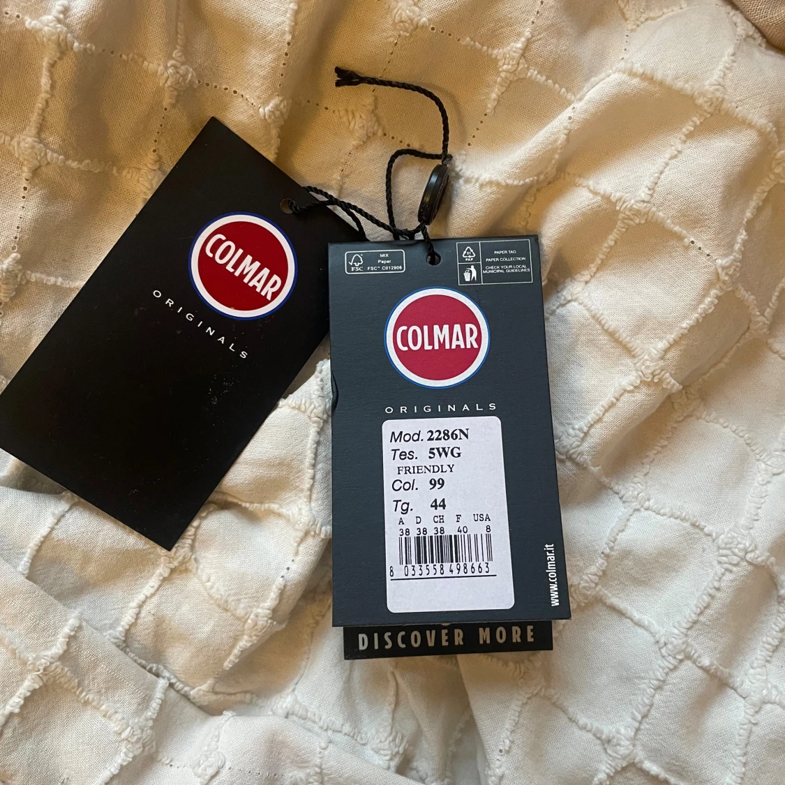 Svart Colmar pufferjacka med huva - 1