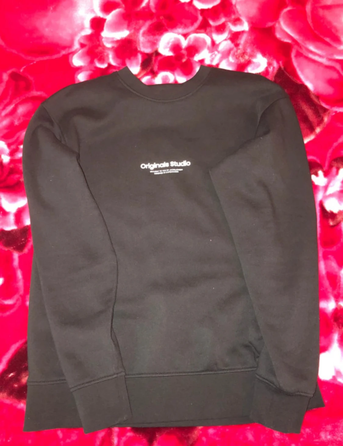 Svart sweatshirt Originals Studio - 4