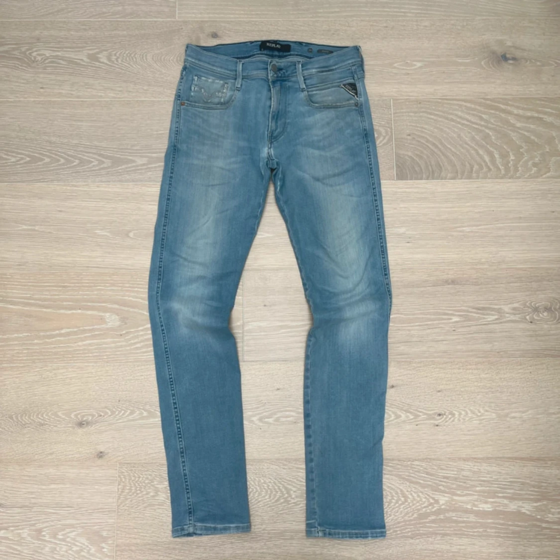 Replay ljusblå skinny jeans - 2