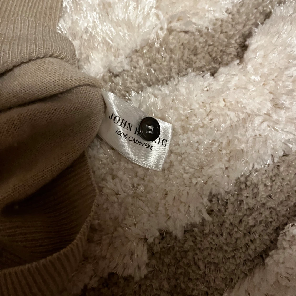 John Henric 100% Kashmir Tröja: S - 2