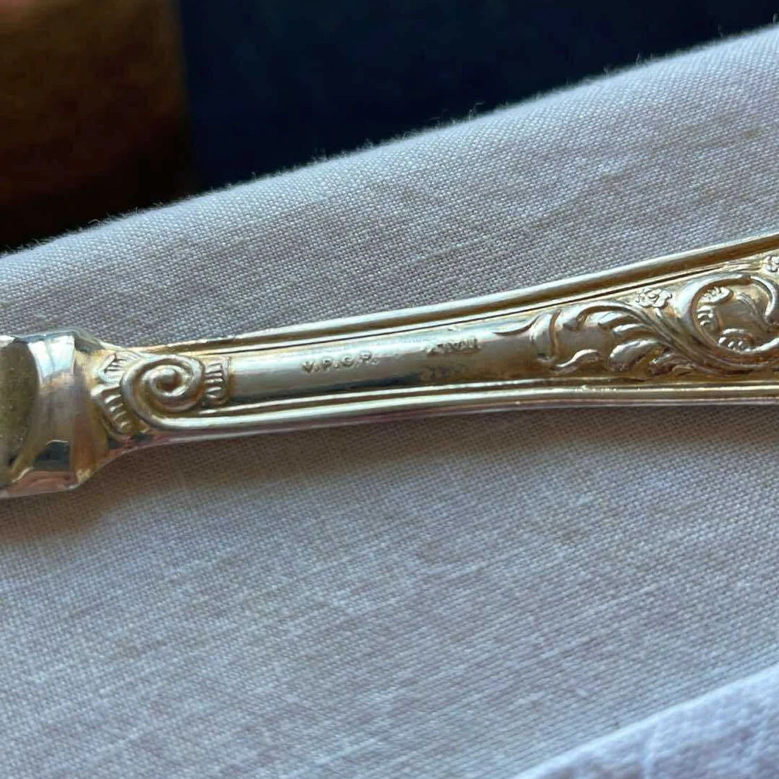 Bestickset V.P.C.P. silverpläterad - 3