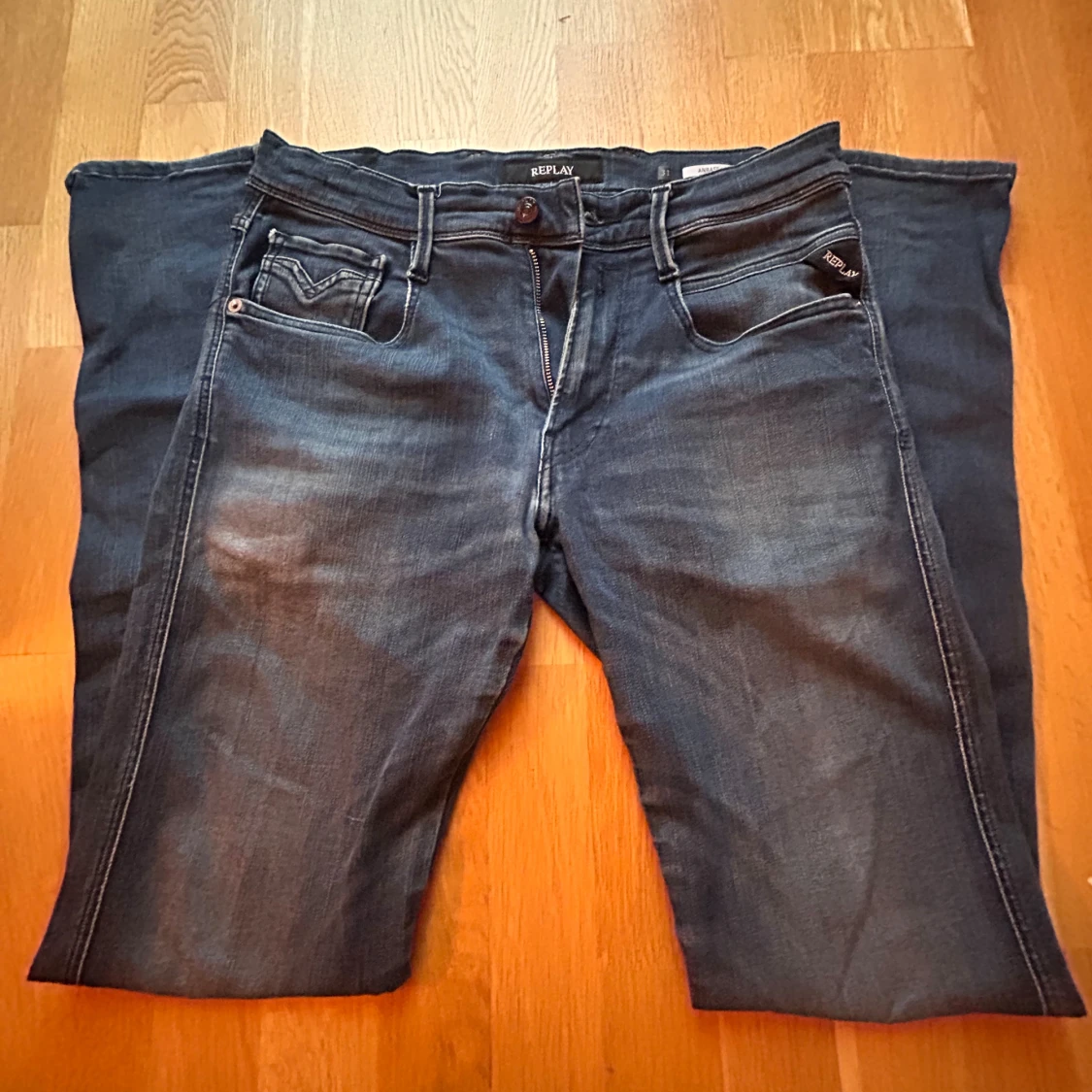 Replay mörkblå jeans Anbass - 2