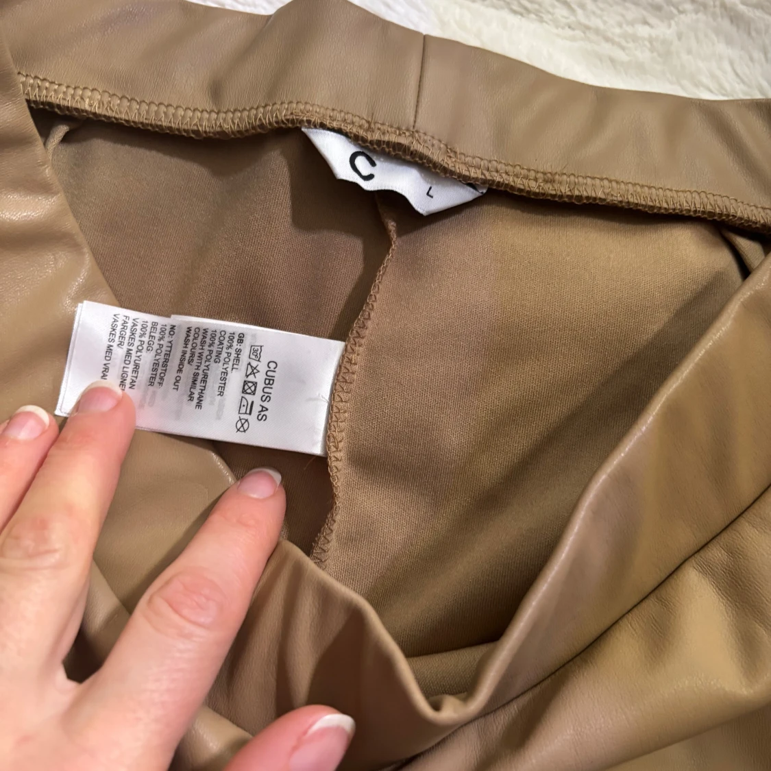 Beiga skinnleggings. stl L - 4