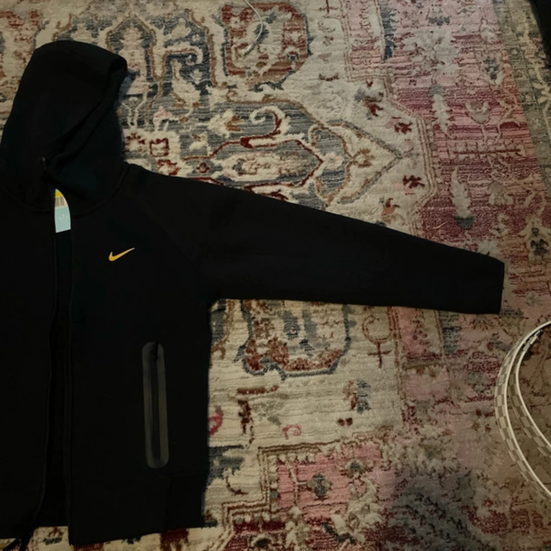 Svart Nike NOCTA hoodie med dragkedja - 1
