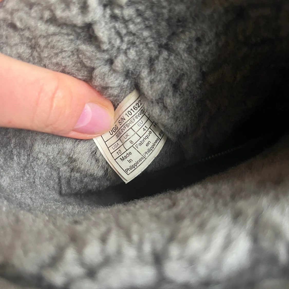 Grå UGG boots i mocka - 4