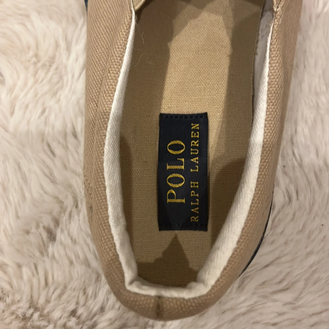 Beige slip-on sneakers Polo Ralph Lauren - 3