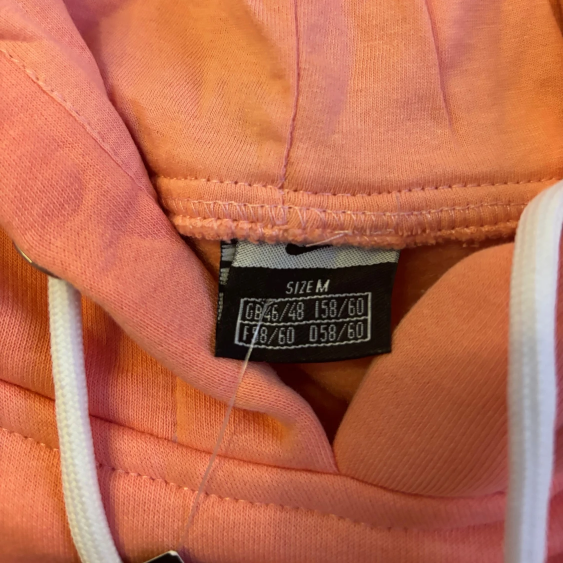 Rosa hoodie från Nike med huva - 1