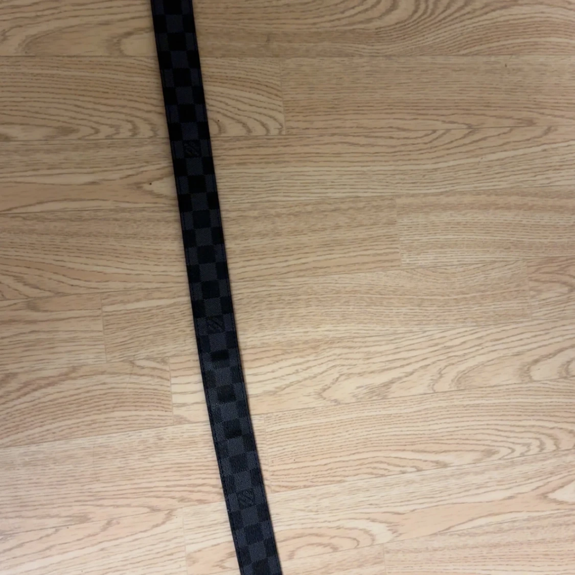Black LOUIS VUITTON belt  - 1