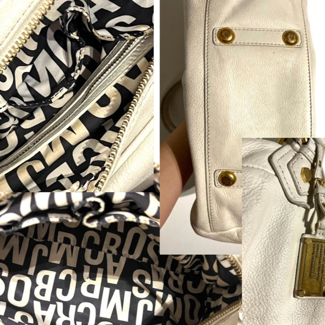 Vit handväska från Marc by Marc Jacobs - 1