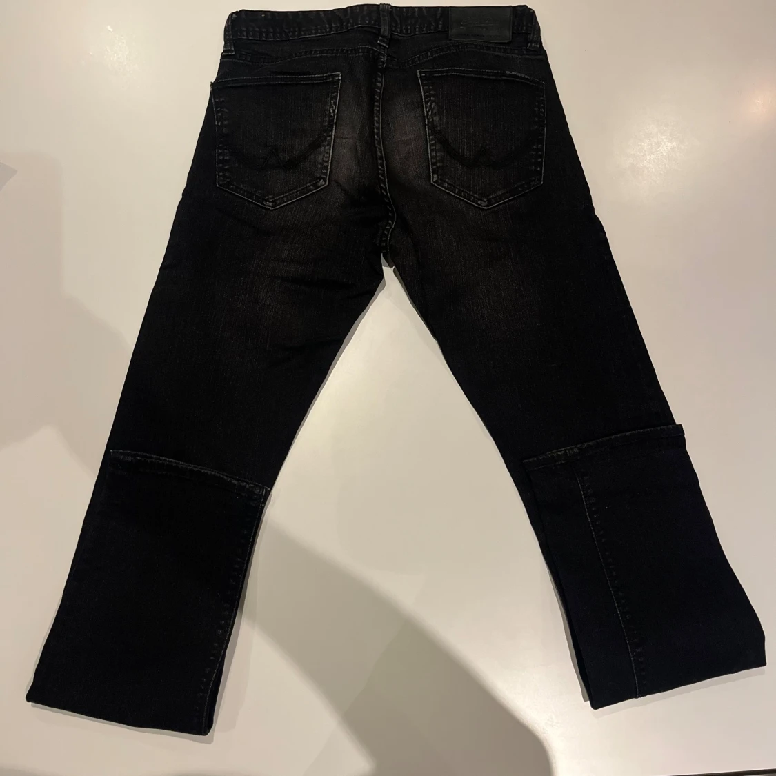 Svarta Levi's 501 jeans straight fit - 2