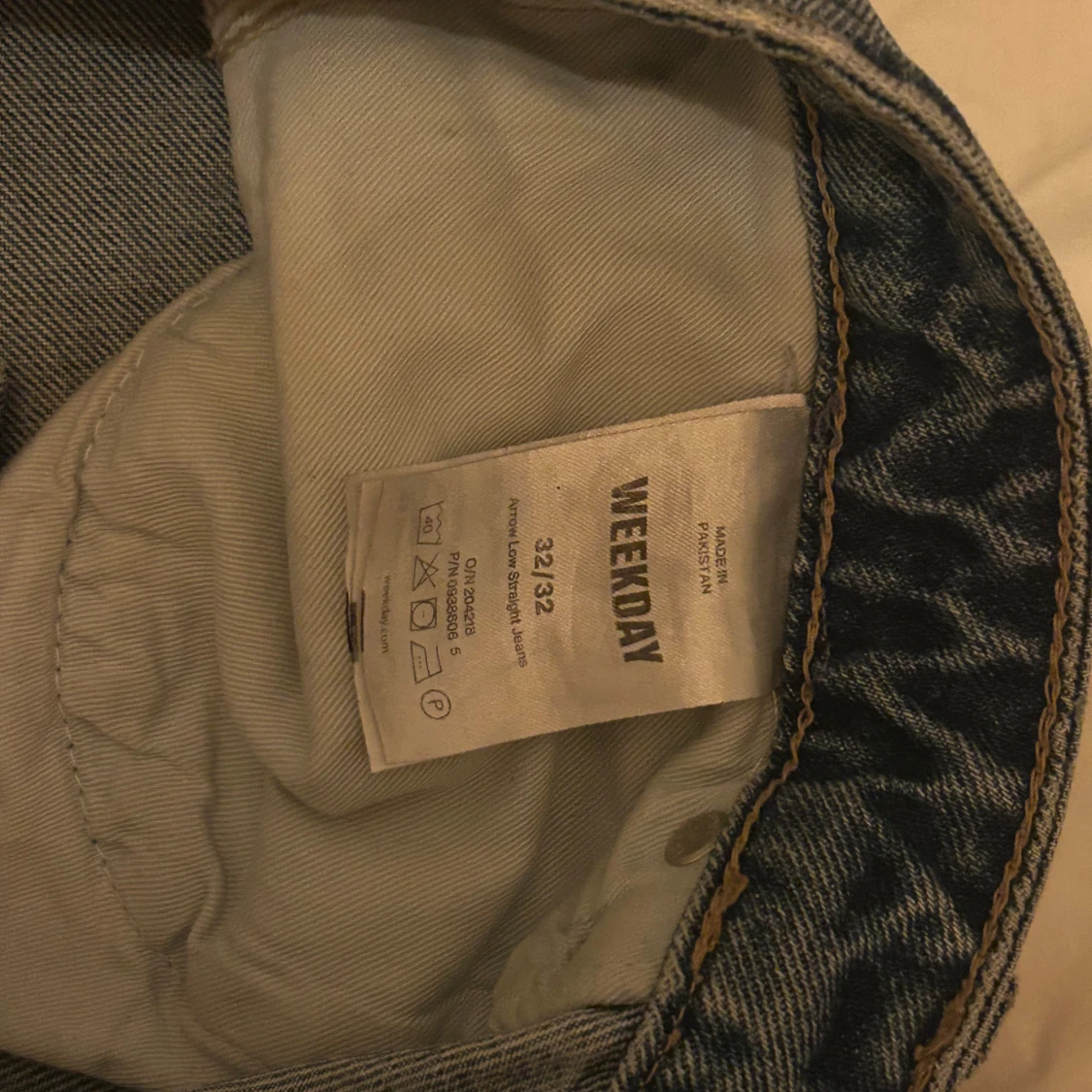 Low straight jeans  - 3