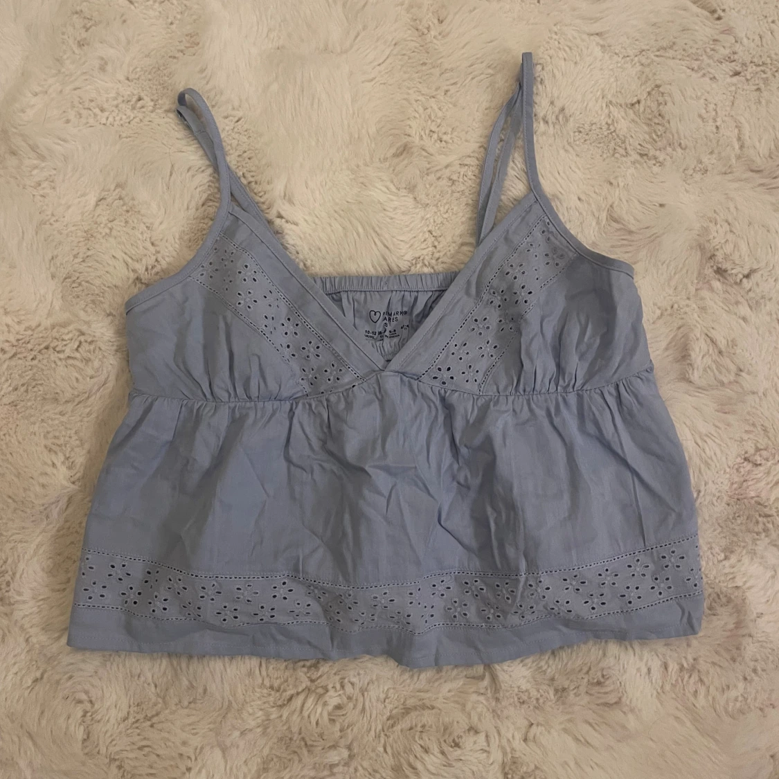 Ljusblå linnetopp från Primark - 1