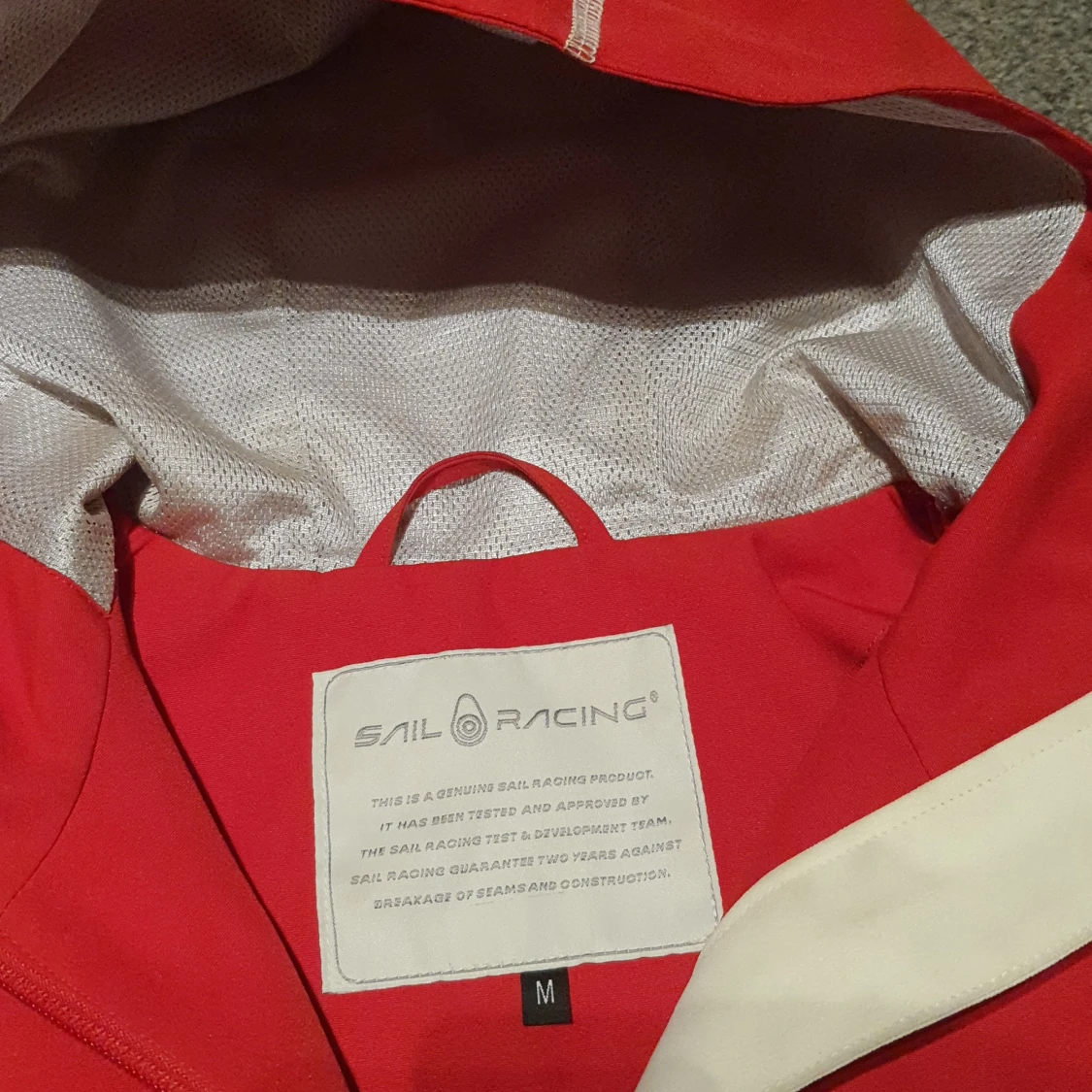 Röd Sail Racing windstopper väst - 2