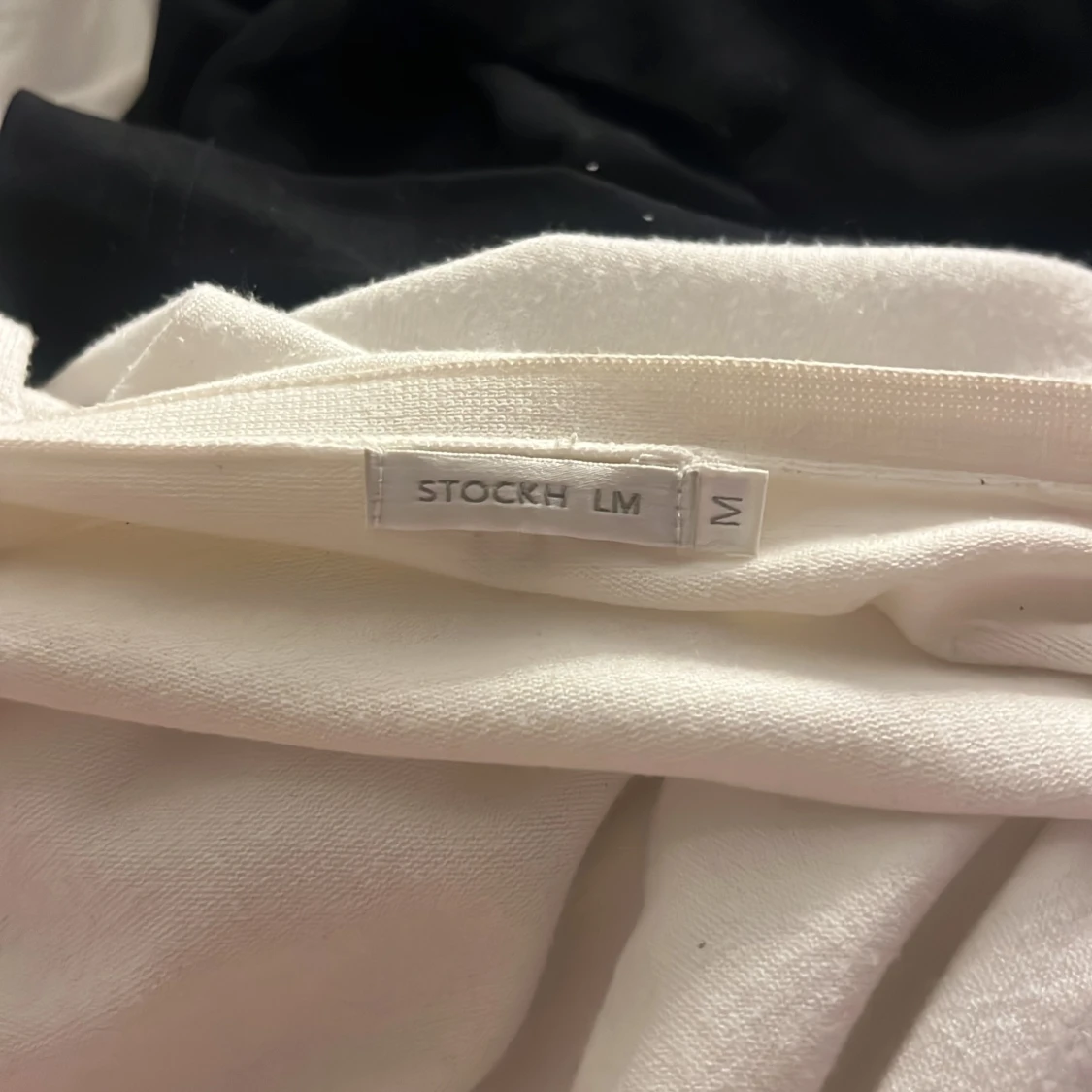 Vit kofta från Stockh LM, stl M - 1