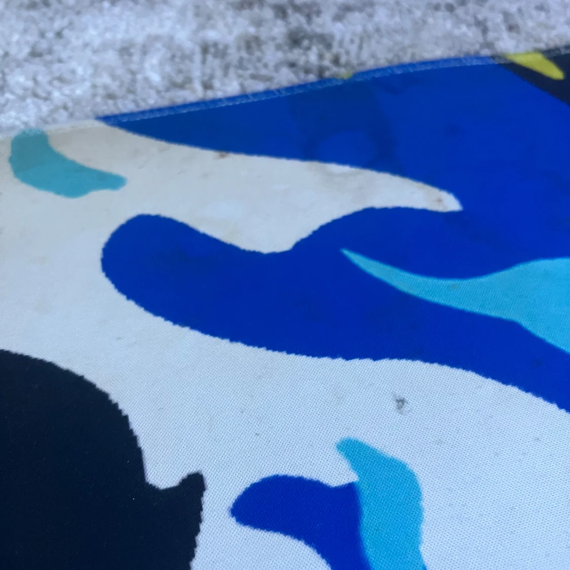 Blå och vit musmatta - 4