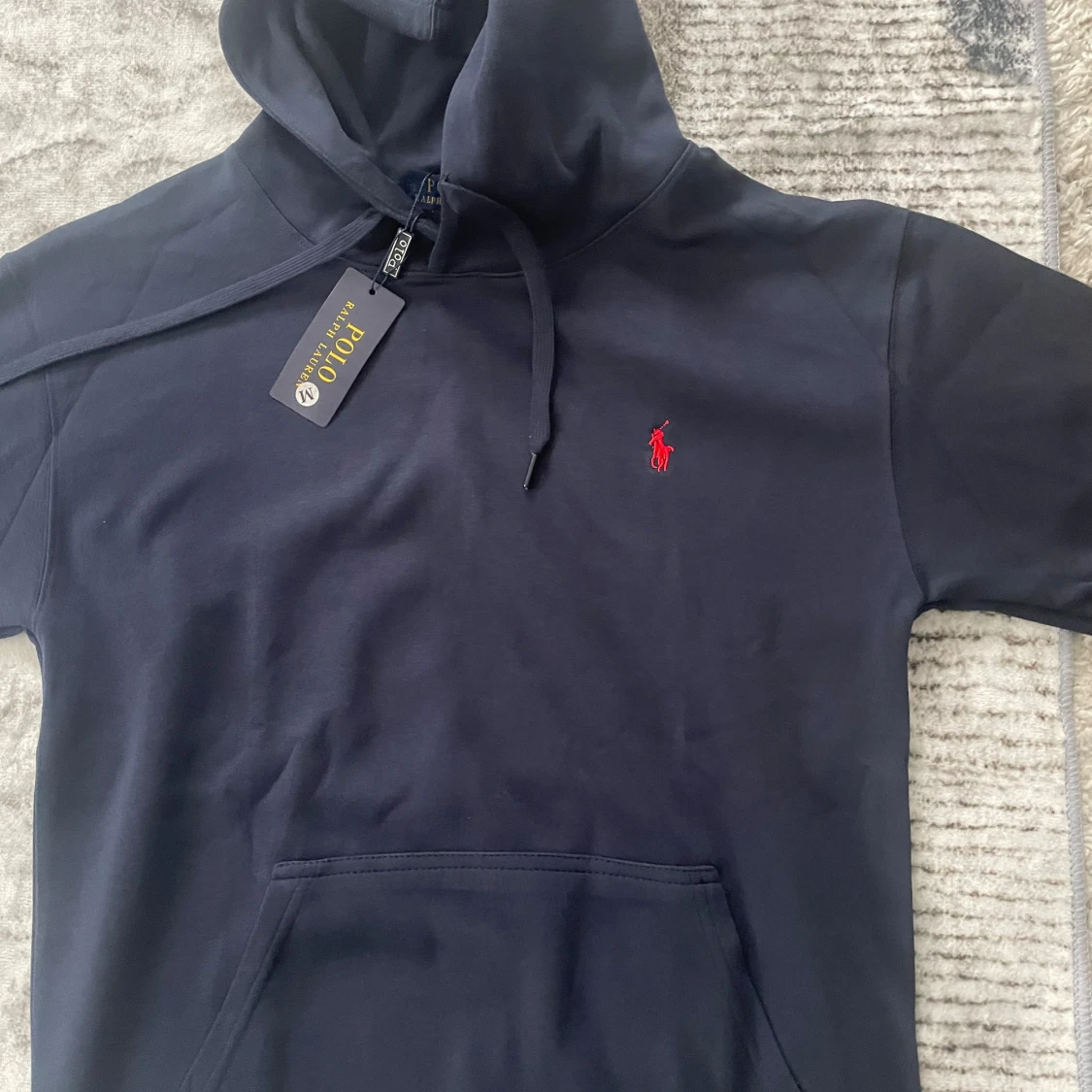 Mörkblå hoodie från Polo Ralph Lauren