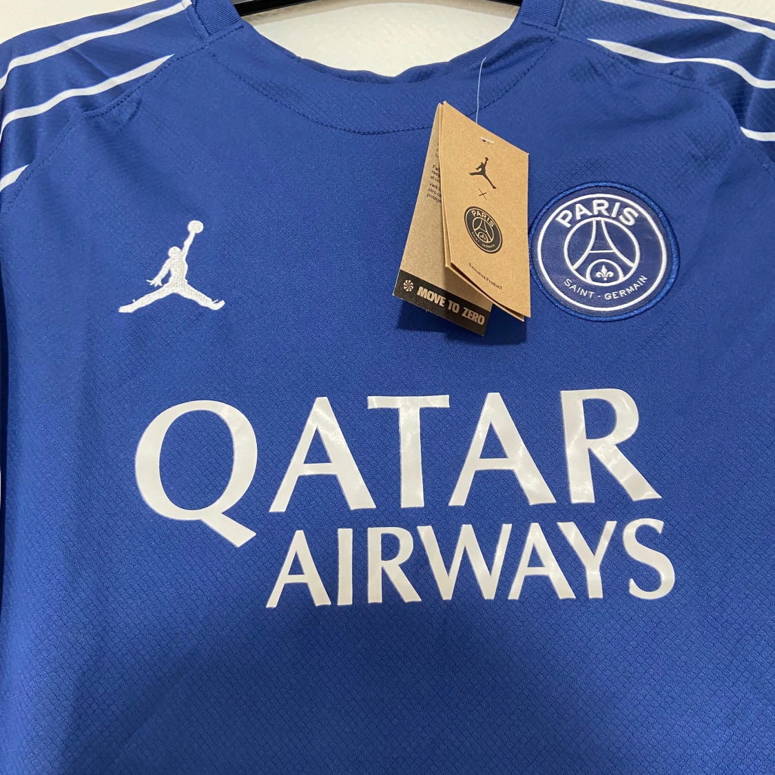 PSG blå långärmad fotbollströja - 2