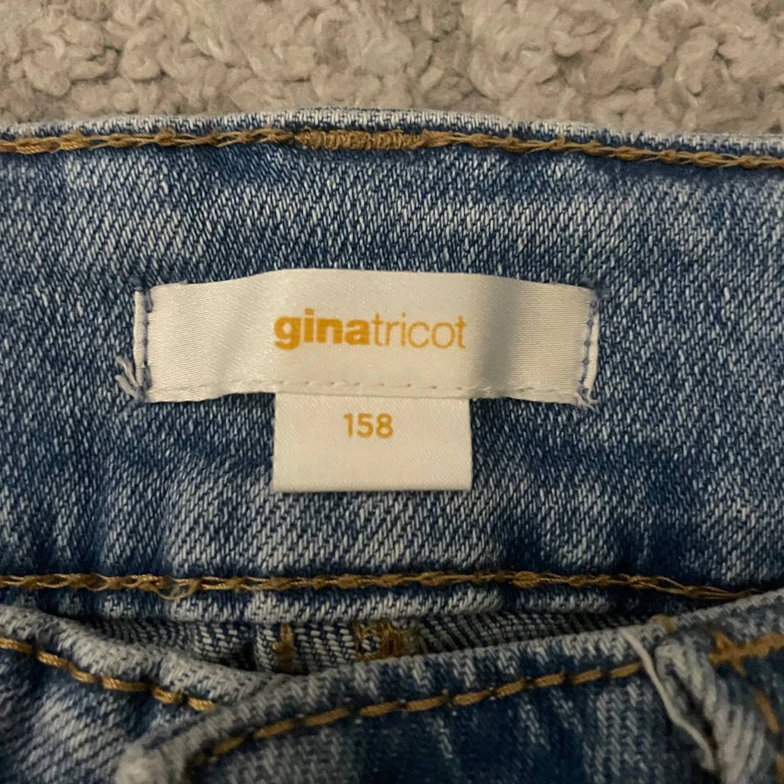 Blå bootcut jeans Gina Tricot 158 - 1