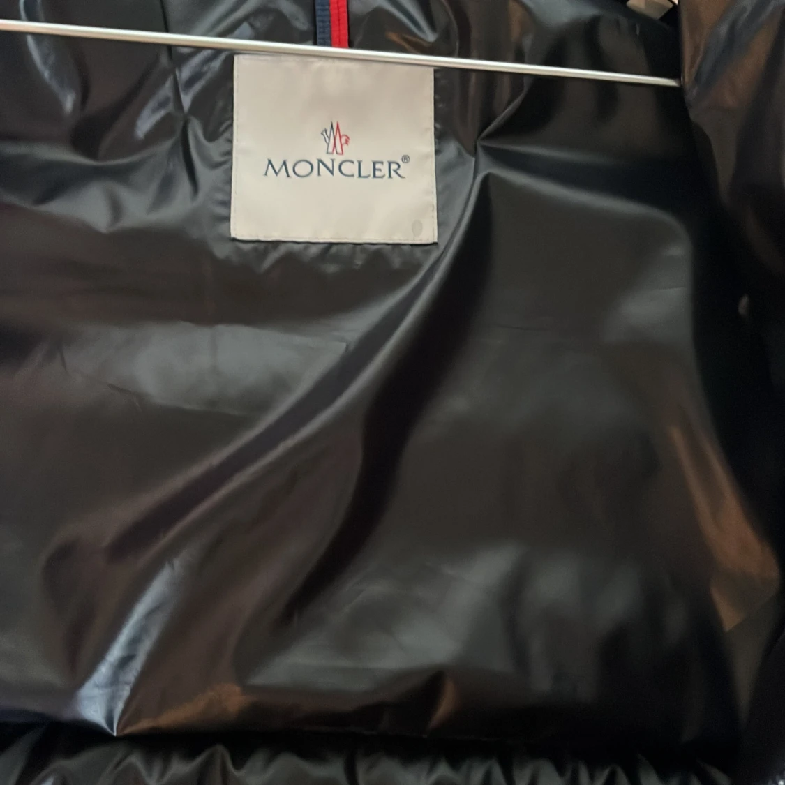Svart Moncler pufferjacka herr - 1