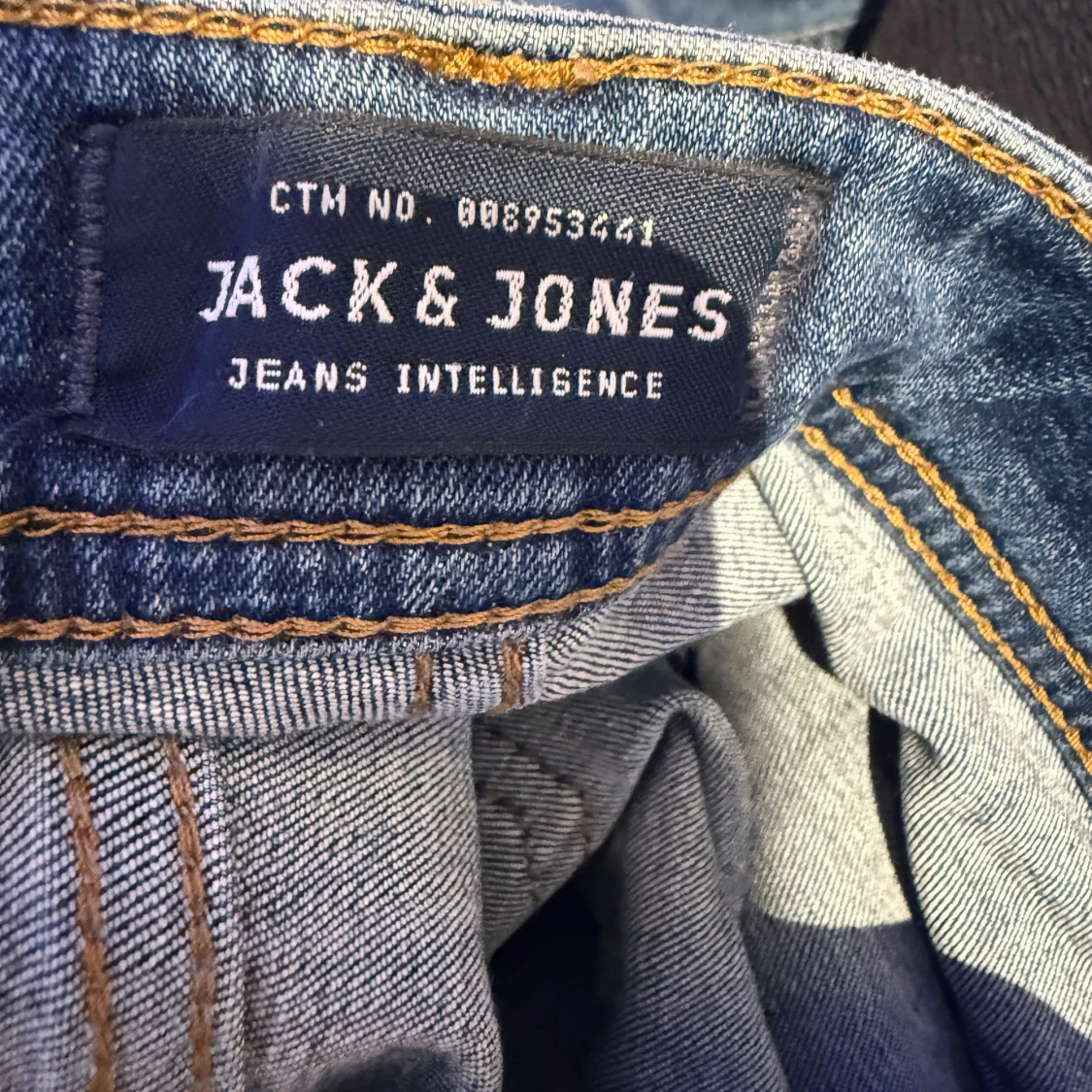 Blå ripped jeans Jack & Jones 31/32 - 1