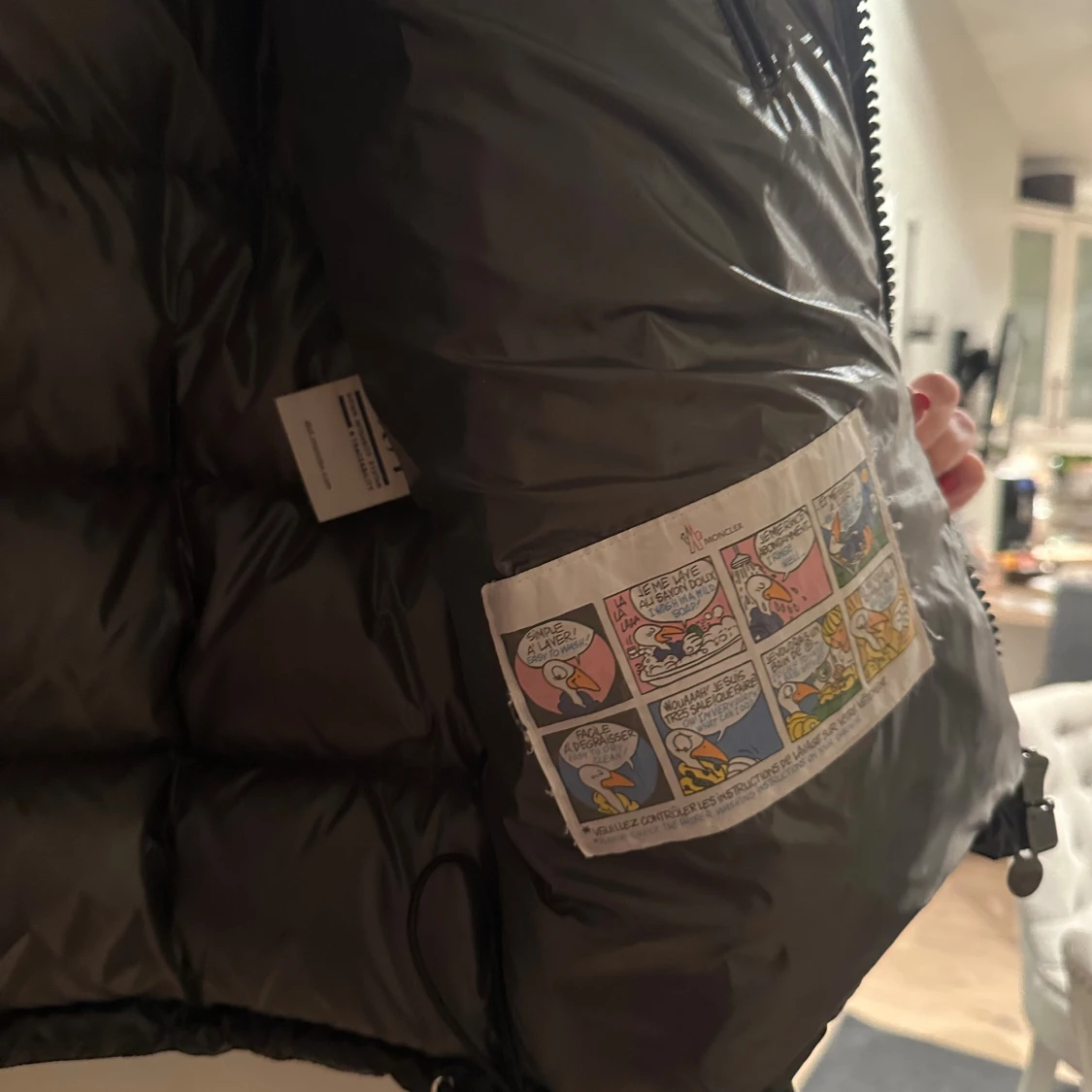 Svart Moncler Maya jacka - 3