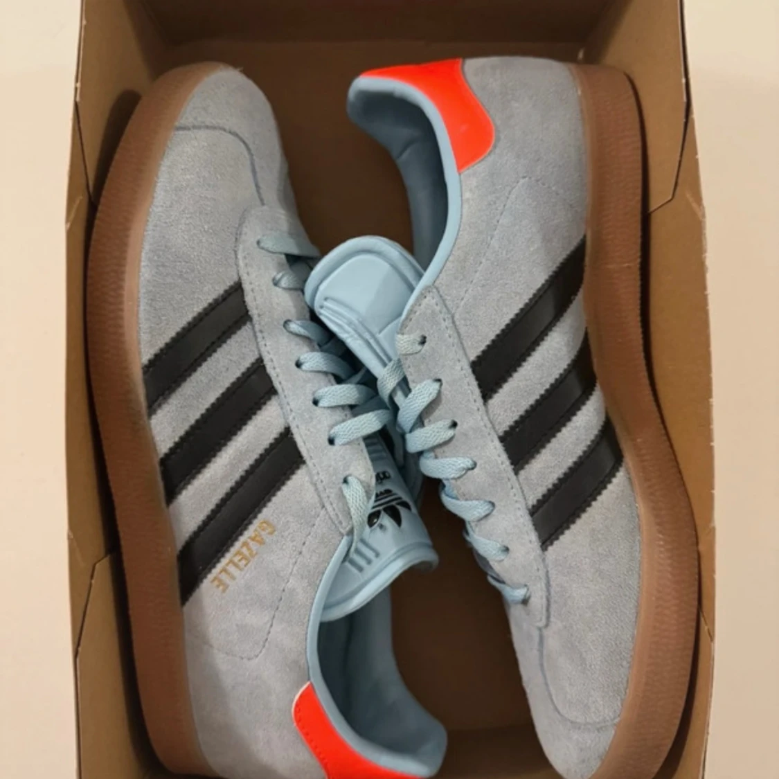  Adidas Gazelle blå   sneakers - 1