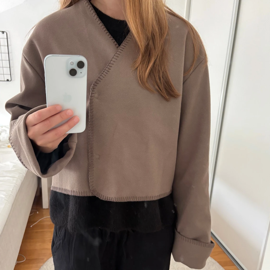 Brun jacka, Gina Tricot 