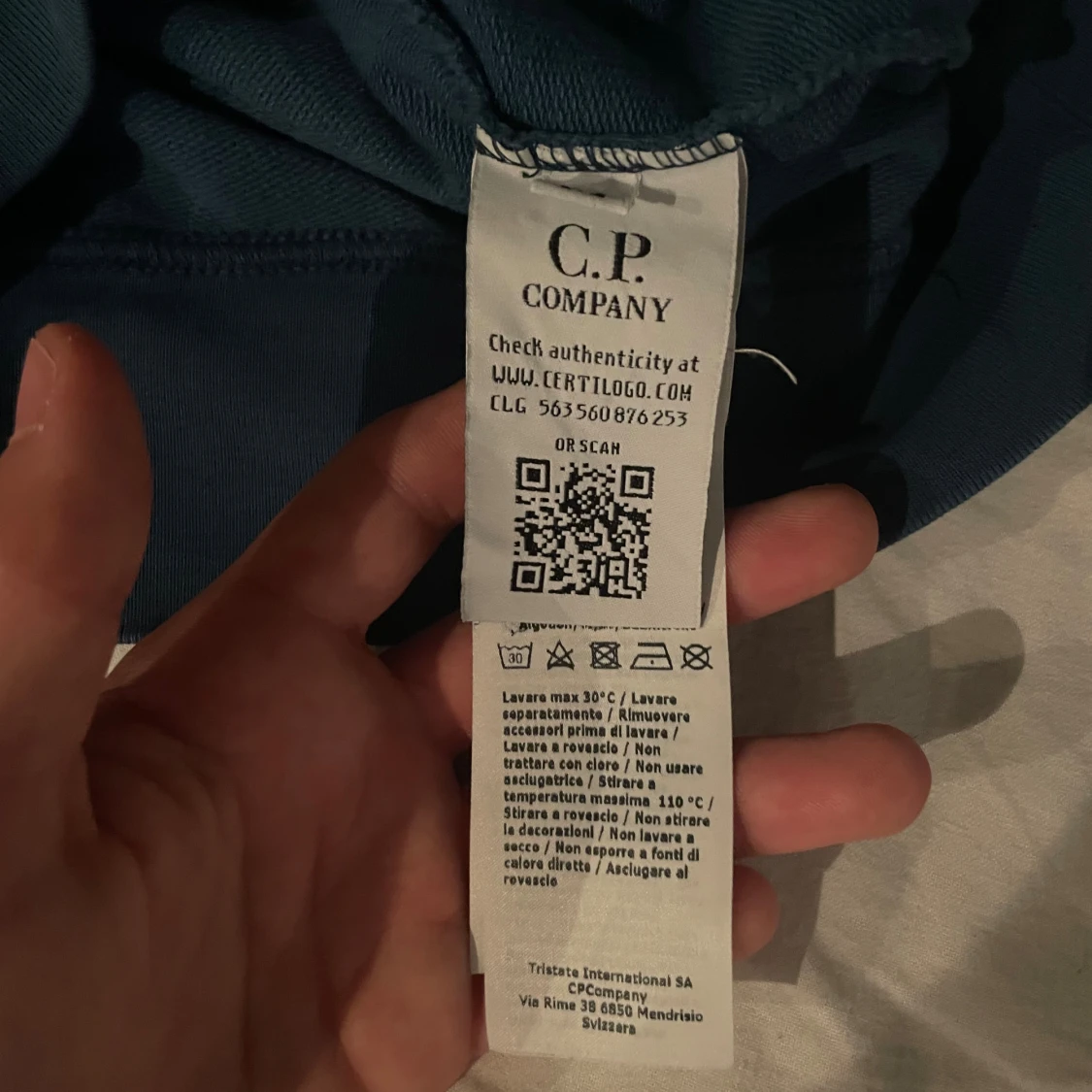 Blå crewneck från C.P. Company - 2