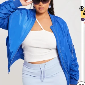 Blå bomberjacka från Nelly  - Blå bomberjacka från Nelly, sällan använd. Säljs ej längre🩵