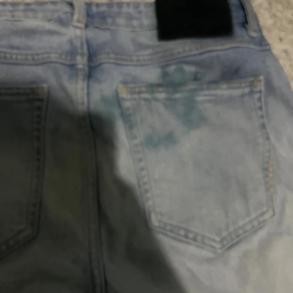 Ljusblå raka jeans - 3