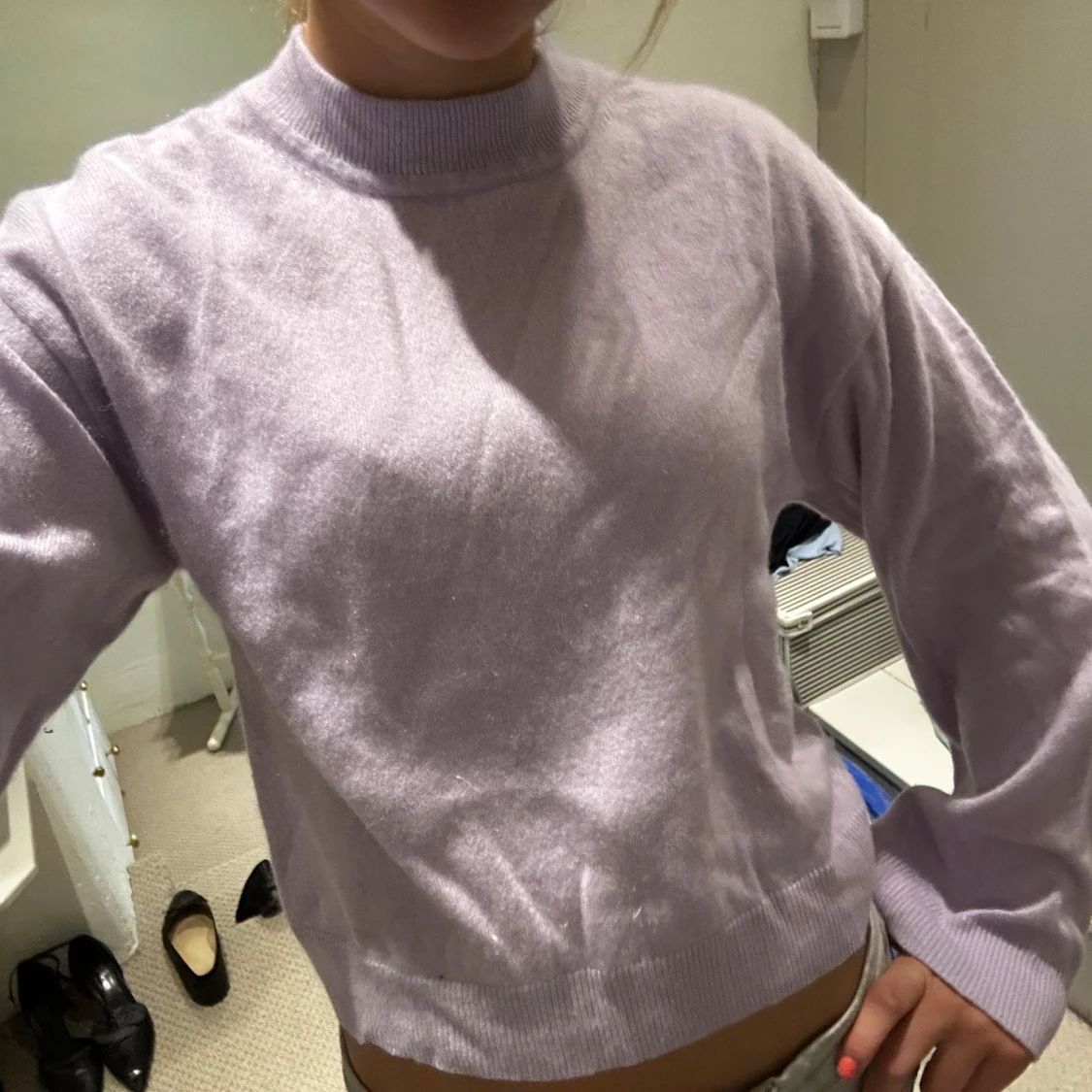 Lila Zara tröja - 1