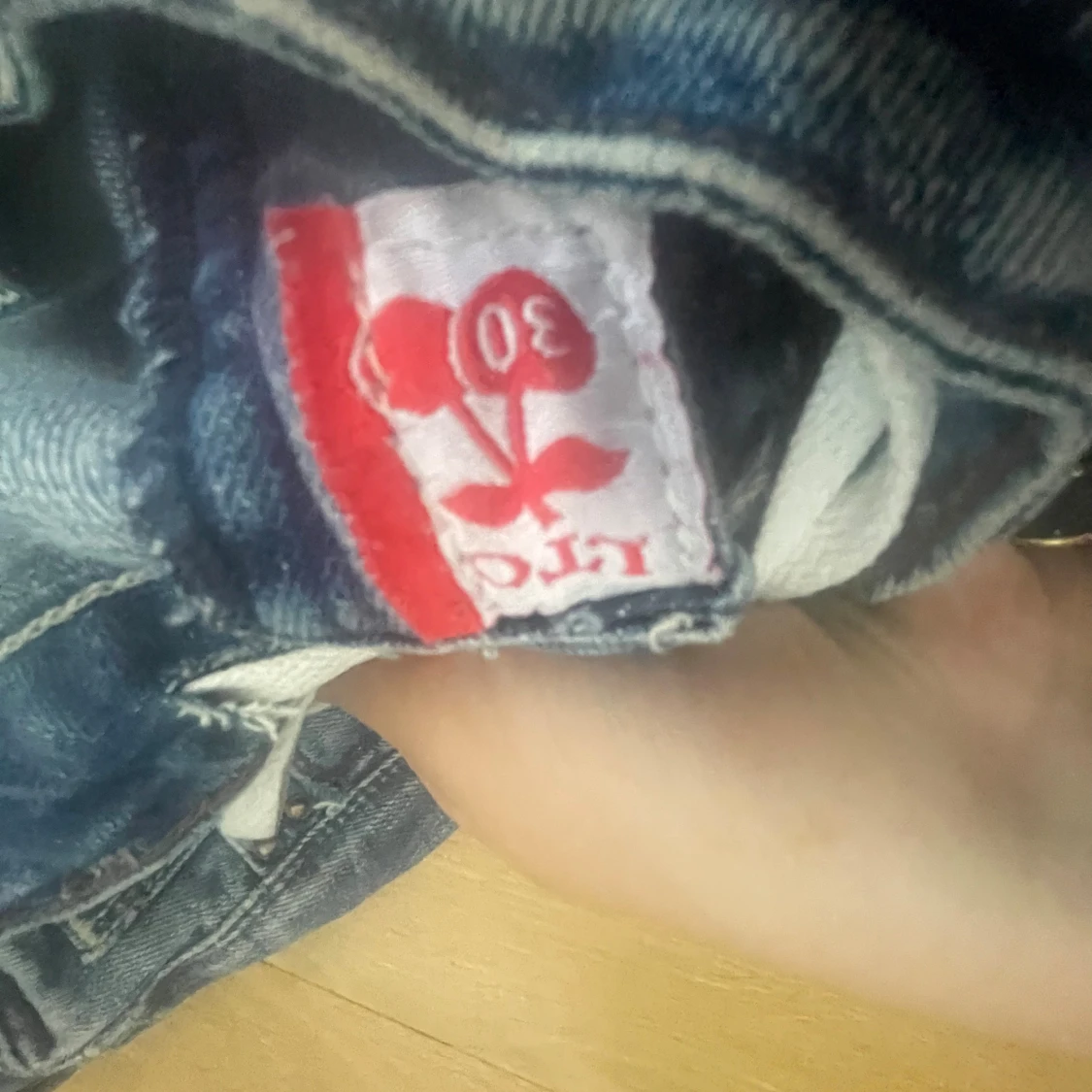Ltc blå jeans med slitningar - 2