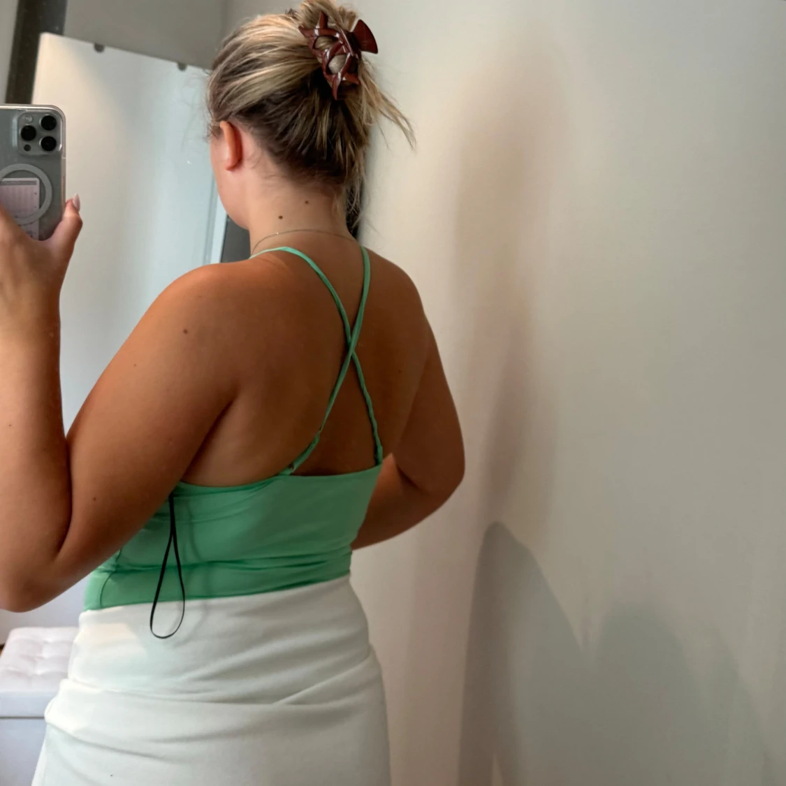 Mintgrön linnebody från H&M - 1