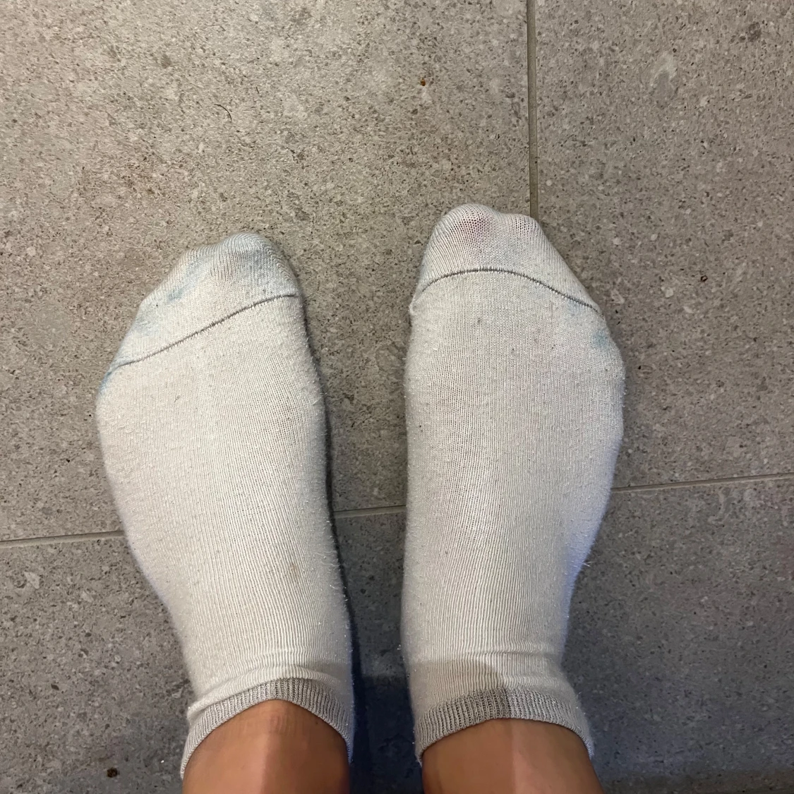 Vita låga strumpor från Puma