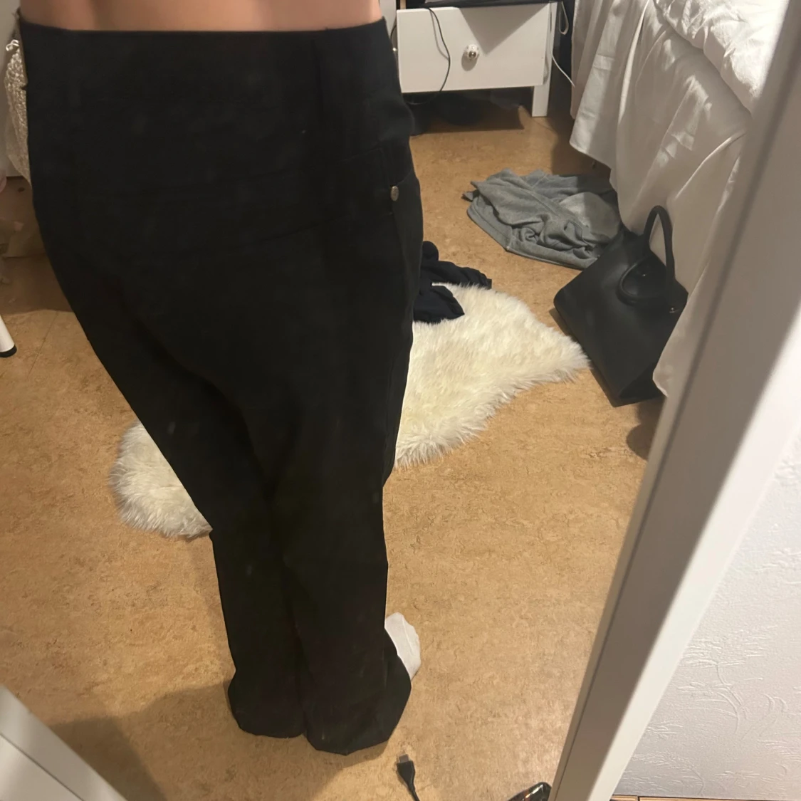 Svarta byxor från Ping med raka ben - 2