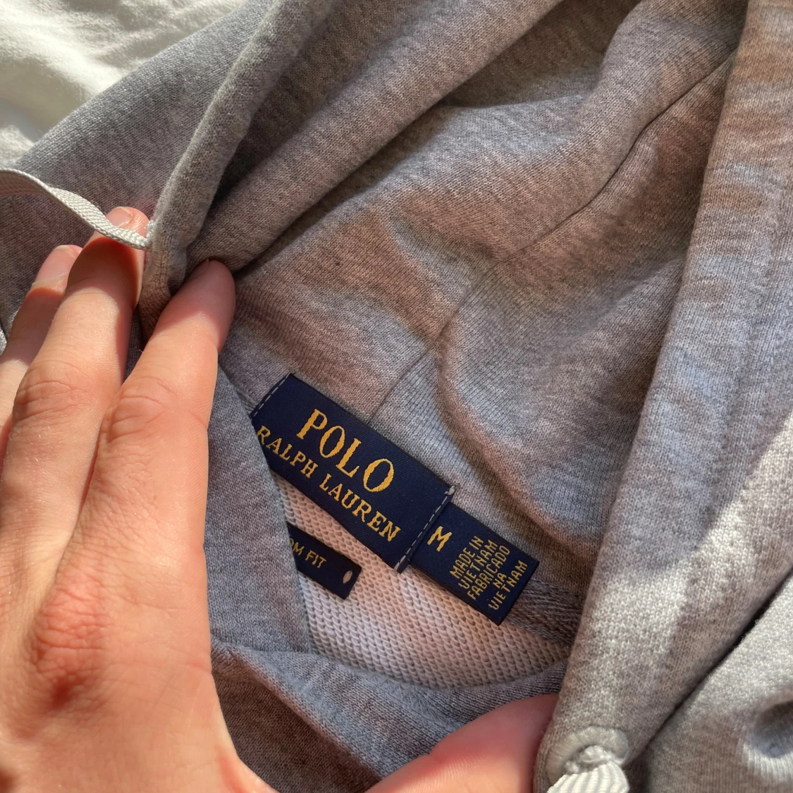 Grå hoodie från Polo Ralph Lauren - 3