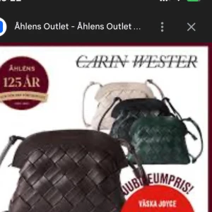 SÖKER  - Söker endast. Vill ha en. Sån här väska från Carin Wester. Grön, svart eller brun. Skriv ifall ni säljer. 