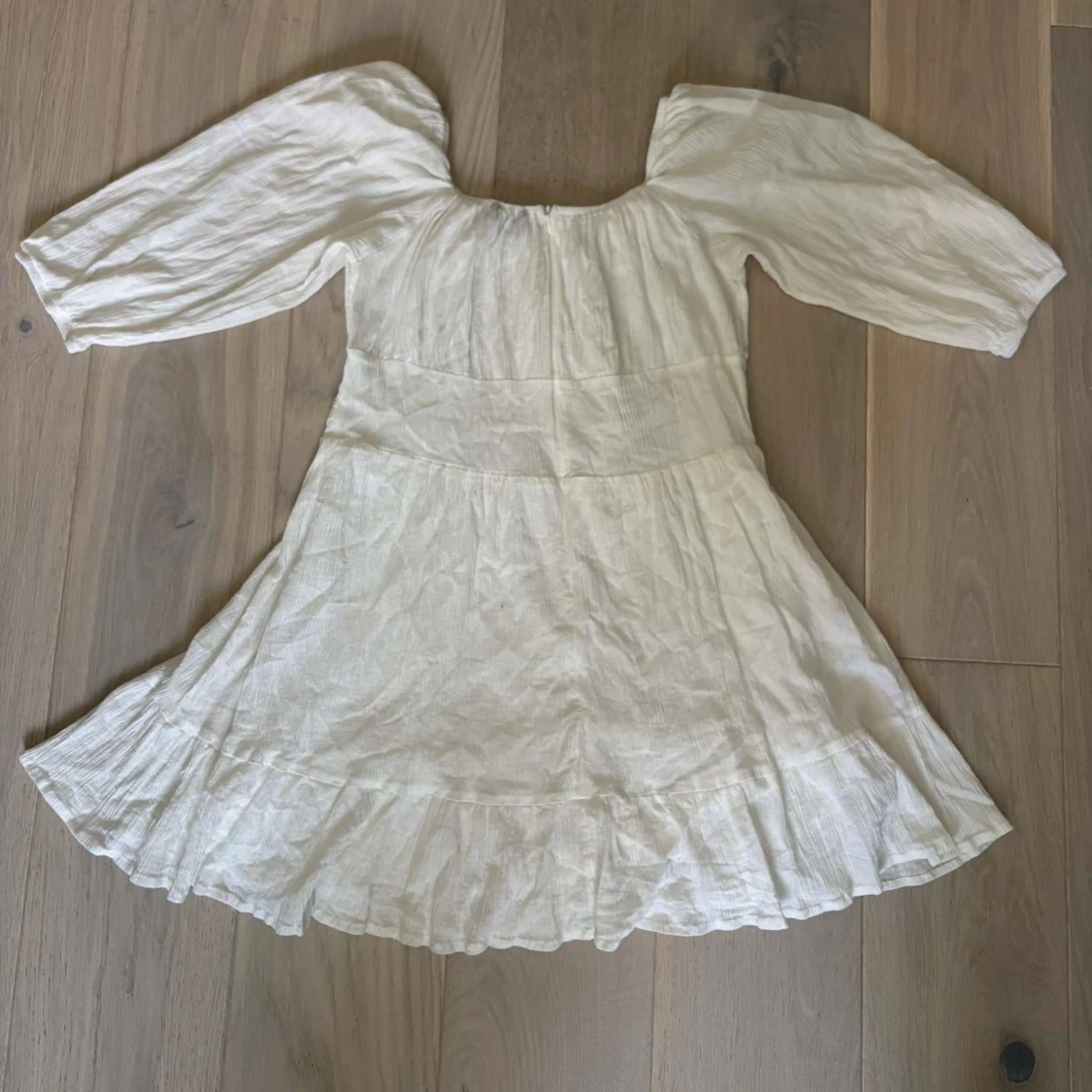 Vit kortklänning från ChicMe 